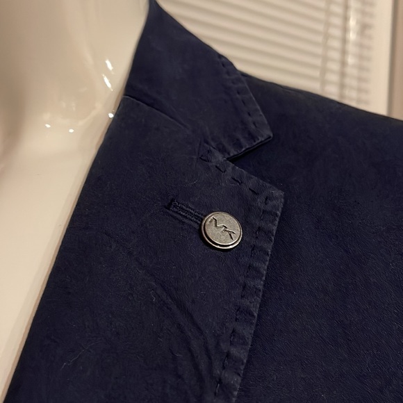 Michael Kors Unlined Single Breasted Slim Fit Dual Vent Casual Blazer - Picture 8 of 10
